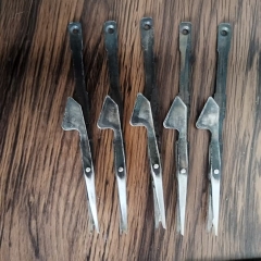Wholesale Tufting Gun Replacement Scissors, Cut Pile Cutting Blades ufting Machines, Durable Steel Spare Parts, In Stock Customizable